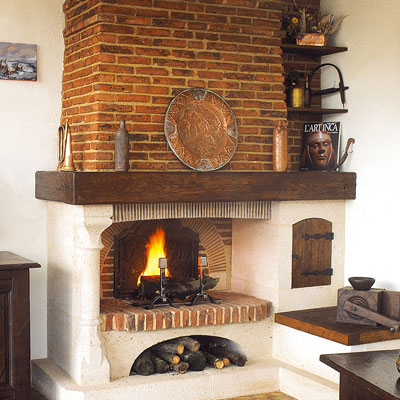 Cheminée Bocage d'angle